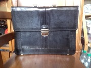 Teczka skórzana na laptop , dokumenty, segregator