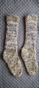 Skarpety podkolanówki góralskie wełniane
