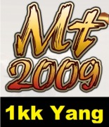 Metin2009 YANG 1KK 1.000.000 YANG YANGI YANGÓW WALUTA SERWER MT2009