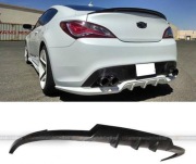 Tylny dyfuzor z plastiku ABS do Hyundai Genesis Coupe