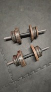 Hantle żeliwne 2 x 16 kg