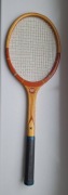 Retro Drewniana Rakieta Tenisowa "Karpaty" – Vintage / Kolekcjonerska