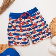 H&M kąpielówki chłopięce 122 128 do kąpania na basen do Angry Birds w paski