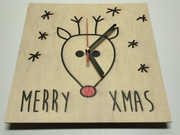 Zegar ścienny renifer 1 30x30cm