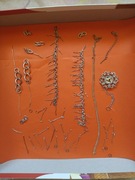 Biżuteria metalowa posrebrzana złom 