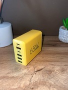 Ładowarka sieciowa GaN 65w Fast Charge 4xusb 2xusbc