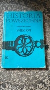 Książka Historia Powszechna - Wiek XVI Andrzej Wyczański