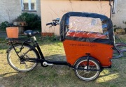 Świetny elektryczny rower cargo 