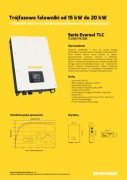 Inwerter PV Zeversolar Eversol TLC 17K Nowy