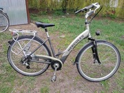 Rower miejski, elektryczny, e-bike HERCULES, koła 28', do naprawy