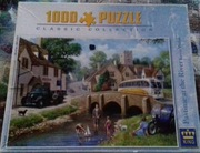 Puzzle King 1000el. Pastime at the River Kevin Walsh