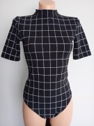 Bluzka body w kratę Cropp XS