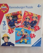 Ravensburger puzzle Strażak Sam 3 różne wzory