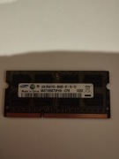 SAMSUNG pamięć RAM do laptopa 2GB 2Rx8 PC3-8500S-07-10-F2