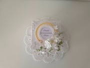 Exploding box kartka 3d pamiątka komunia pudełko