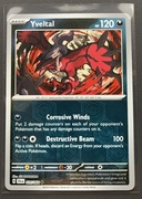 Karta pokemon Shrouded Fable Holo Reverse 035/064 Yveltal