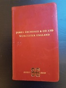 Przewodnik i mapki Londynu Londyn stare wydanie James Archdale Worcester