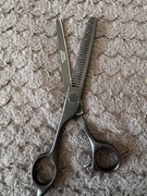 Nożyczki fryzjerskie black ninja leworęczne