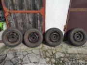 4szt opony zimowe i felgi stalowe Peugeot 208 