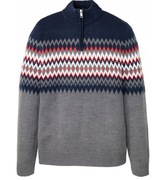 16^ BONPRIX Świąteczny Sweter norweski wzór  XL/XXL