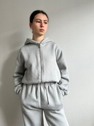 Komplet dresowy ocieplany polarem r.S-M