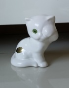 Figurka porcelanowa kot vintage Holandia 