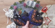 PREZENT dzień Matki, urodziny,upominek dla Niej Zestaw Boho Etno Folk