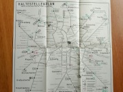 Plan komunikacji Miejskiej w Lipsku 1966 r