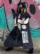 ZOCCO Pikowany bezrękawnik, swetrowe wykończenia