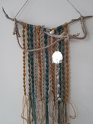 Makrama dekoracja ścienna boho