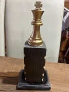 Puchar szachowy król  Statuetka