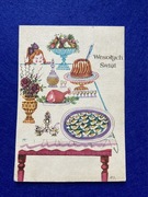 Olga Siemaszko Wielkanoc Wesołych Świąt  pocztówka