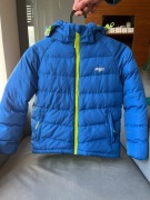 Ciepła Kurtka Zimowa Pikowana Decathlon Bejo Rozmiar 122 cm