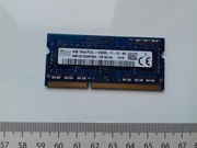 SK hynix DDR3L 4GB, PC3L-12800S, SODIMM, 1,35V, 1600MHz, laptopowy, HMT451S