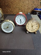 STARE BUDZIKI 3SZT DO NAPRAWY LUB NA CZĘŚCI.