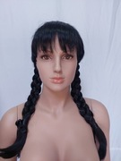 Peruka damska warkocze