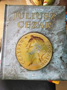 Juliusz Cezar ksiazka z okienkami dodatkami 