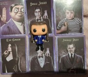 Figurka Wednesday Addams family rodzina addamsow plus karty