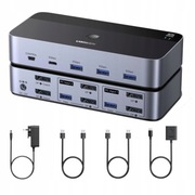 Switch przełącznik KVM DisplayPort UGREEN 2 In 2 O AK700