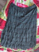 zwiewna turkusowa spódnica maxi Orsay r.36