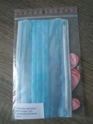 Maseczka ochronna + rękawiczki jednorazowe M