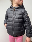pikowana kurtka Reserved 110-116 cm na jesień wiosnę Pinterest Czarna lekka