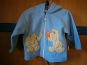 Niebieska bluza dla niemowlaka chłopca