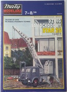 Mały Modelarz 7-8/1999. Dźwig samochodowy STAR 25