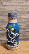 Butelka ozdobna,ozdoba domowa, wystrój wnętrz. Wielkość butelki 0,33 ml.