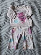 Komplet dresowe bluza legginsy h&m 68