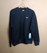 nowa vans bluza damska XS czarna oversize z metką bawełna hoodie