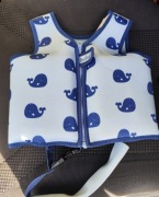 BtBox Nowa Kamizelka do nauki pływania z zabezpieczeniem w kroku XS 9-16kg 