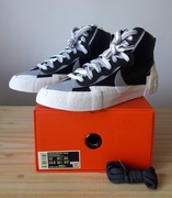 Nike x Sacai Blazer MID r. 46 12US "Black Grey" BV0072-002