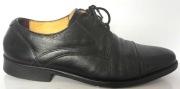 Buty eleganckie skórzane czarne skóra Marks &Spencer Luxury Collection 42,5